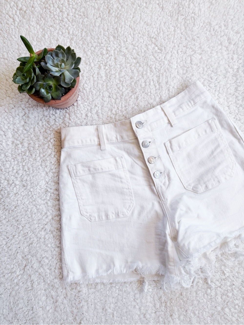 White Madewell shorts